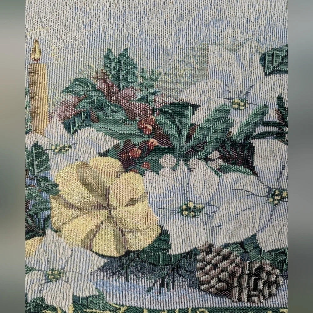 Christmas placemats set of 6 with sparkle - Picture 4 of 9